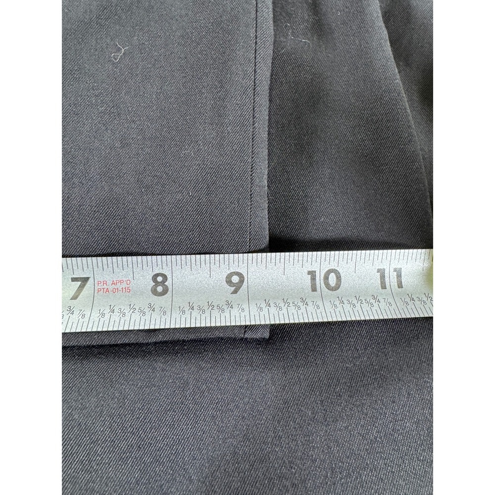 Brooks Brothers Madison Fit Pant Men 42x32 Black Dress Preppy Clean Work Wear‎ - Picture 9 of 10